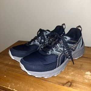 ASICS Women's Dark Blue Athletic Shoes size 10